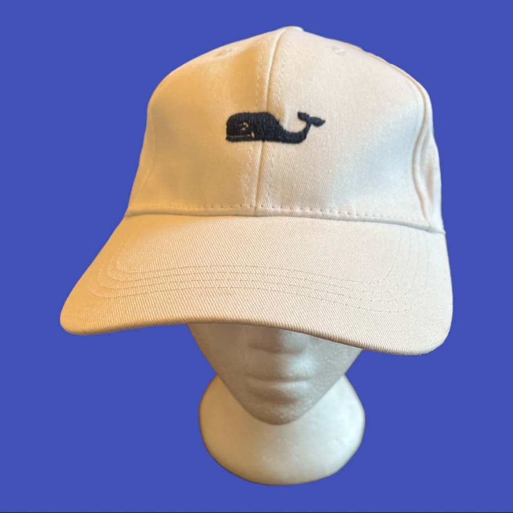 Vineyard Vines White Baseball Cap OS